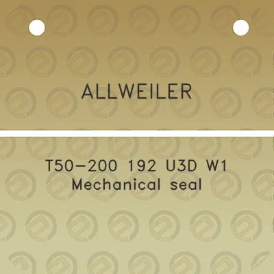 allweiler-t50-200-192-u3d-w1-mechanical-seal