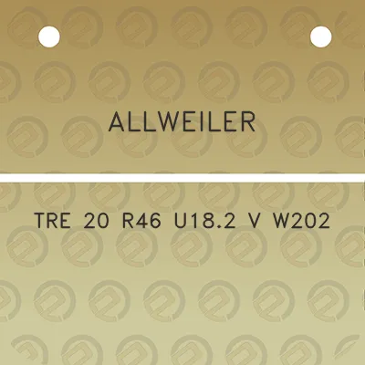 allweiler-tre-20-r46-u182-v-w202