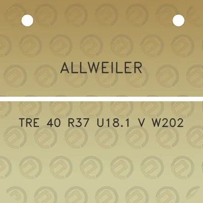 allweiler-tre-40-r37-u181-v-w202