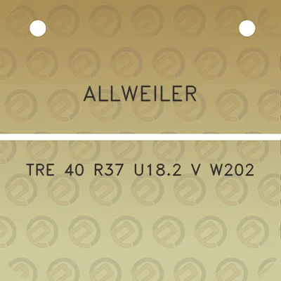 allweiler-tre-40-r37-u182-v-w202