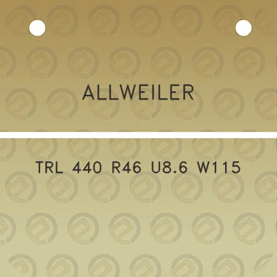 allweiler-trl-440-r46-u86-w115