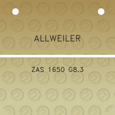 allweiler-zas-1650-g83