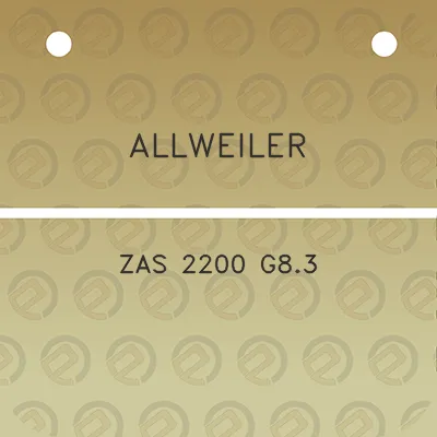 allweiler-zas-2200-g83