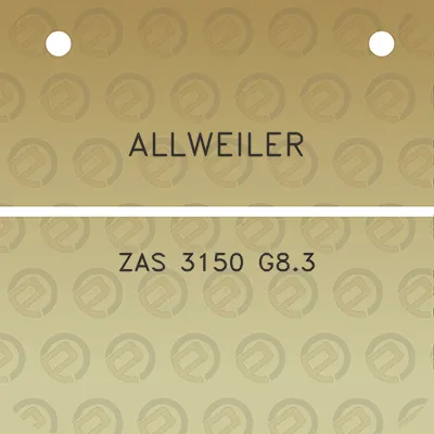 allweiler-zas-3150-g83