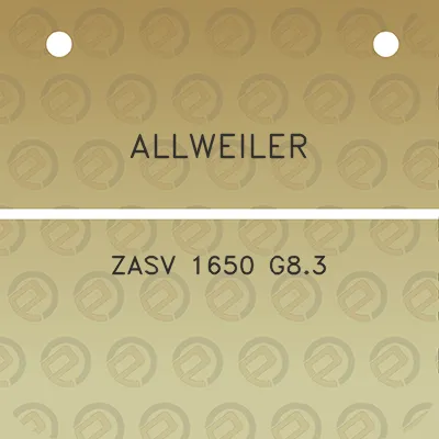 allweiler-zasv-1650-g83