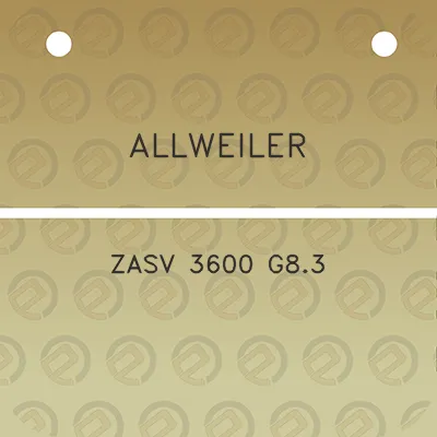 allweiler-zasv-3600-g83