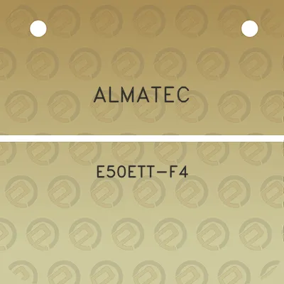 almatec-e50ett-f4