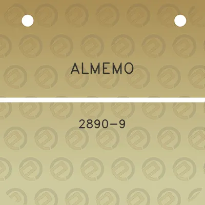 almemo-2890-9