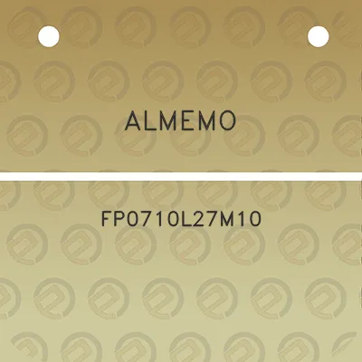 almemo-fp0710l27m10