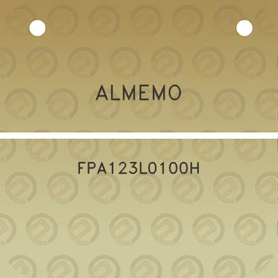 almemo-fpa123l0100h