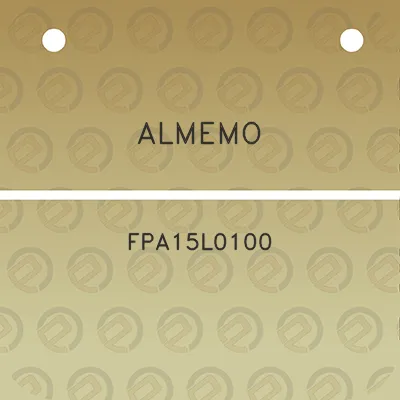 almemo-fpa15l0100