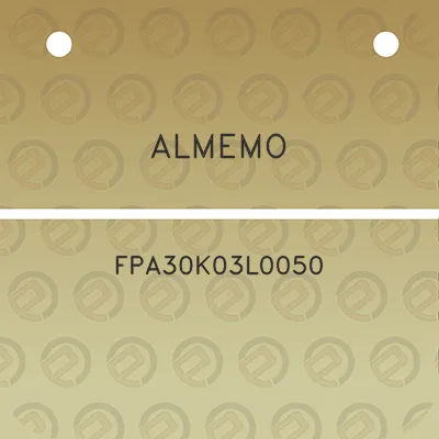 almemo-fpa30k03l0050