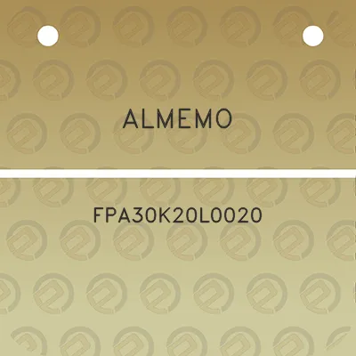 almemo-fpa30k20l0020