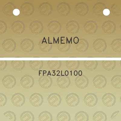 almemo-fpa32l0100