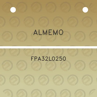 almemo-fpa32l0250