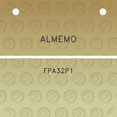 almemo-fpa32p1