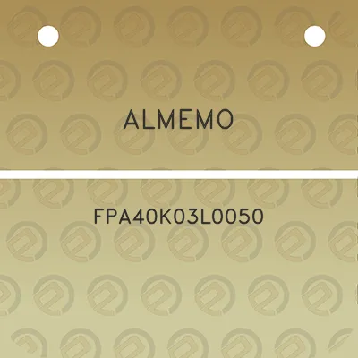 almemo-fpa40k03l0050