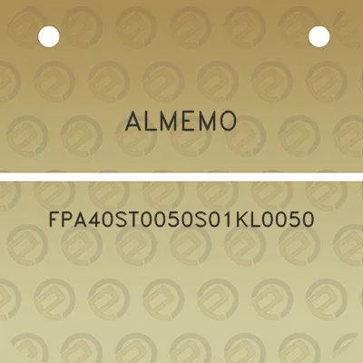 almemo-fpa40st0050s01kl0050