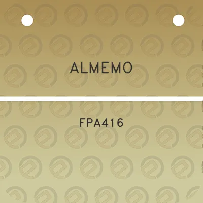 almemo-fpa416