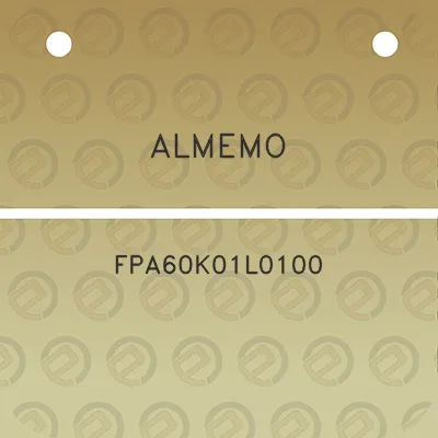 almemo-fpa60k01l0100