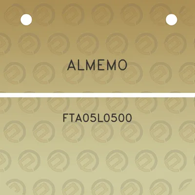 almemo-fta05l0500