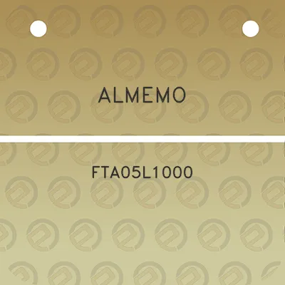 almemo-fta05l1000