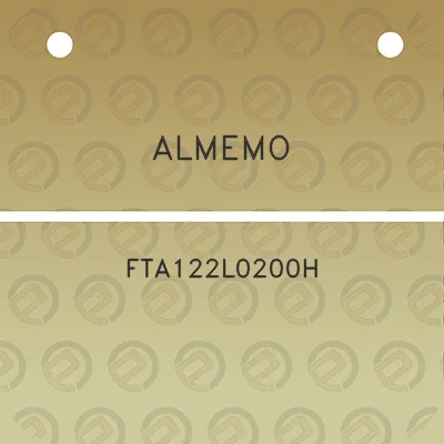 almemo-fta122l0200h