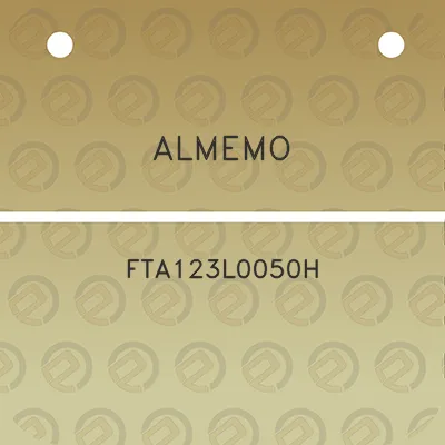 almemo-fta123l0050h