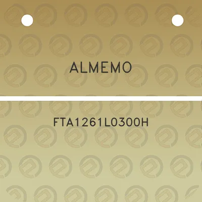 almemo-fta1261l0300h