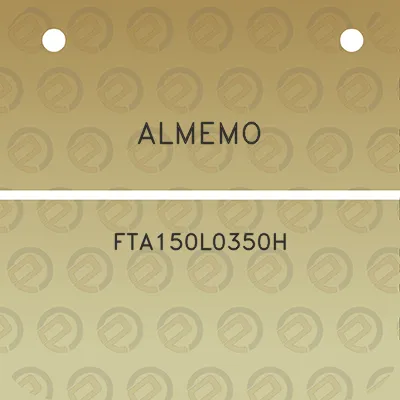 almemo-fta150l0350h