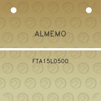 almemo-fta15l0500