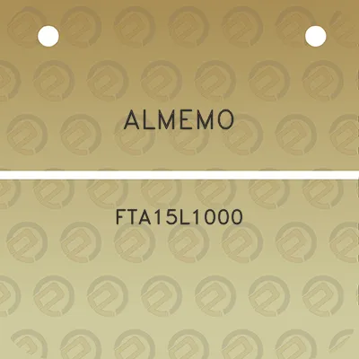 almemo-fta15l1000