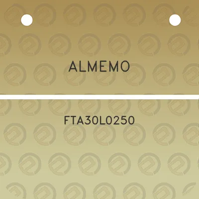 almemo-fta30l0250