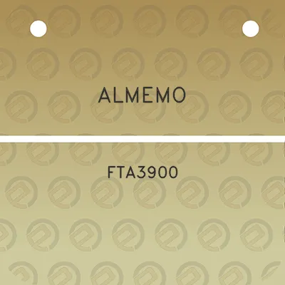 almemo-fta3900