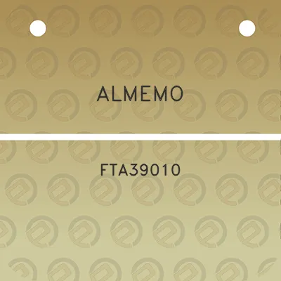 almemo-fta39010