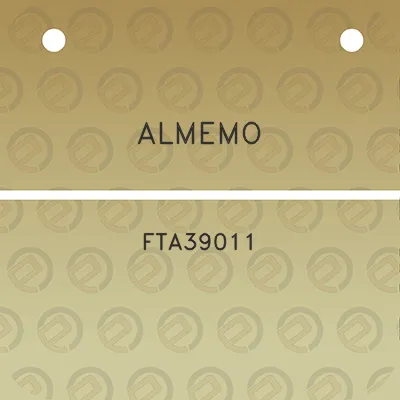 almemo-fta39011