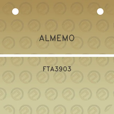 almemo-fta3903