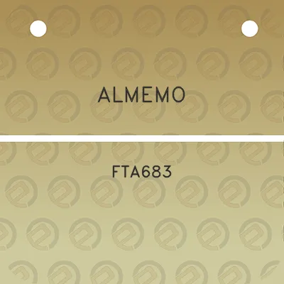 almemo-fta683