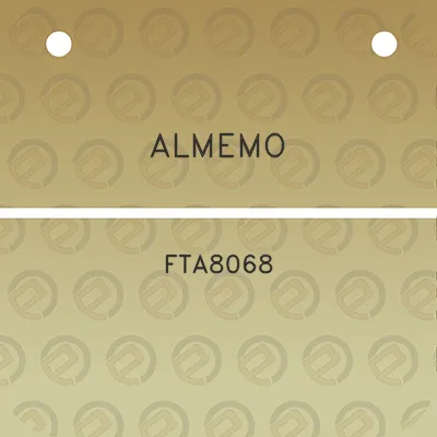 almemo-fta8068