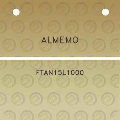 almemo-ftan15l1000