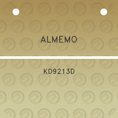 almemo-kd9213d