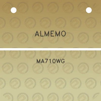 almemo-ma710wg