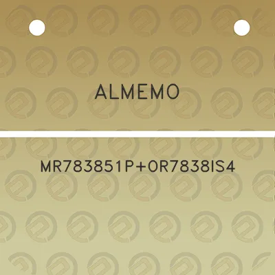 almemo-mr783851por7838is4