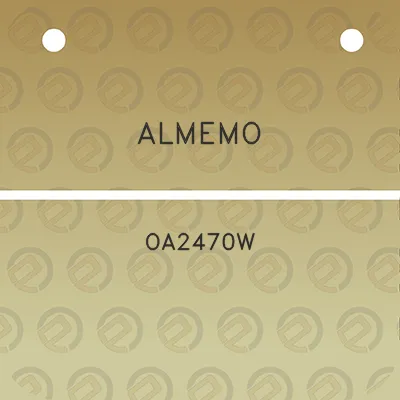 almemo-oa2470w