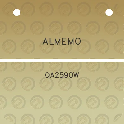 almemo-oa2590w