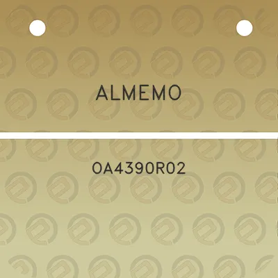 almemo-oa4390r02