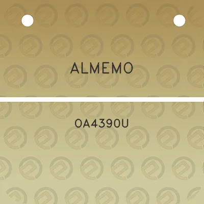 almemo-oa4390u