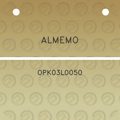 almemo-opk03l0050