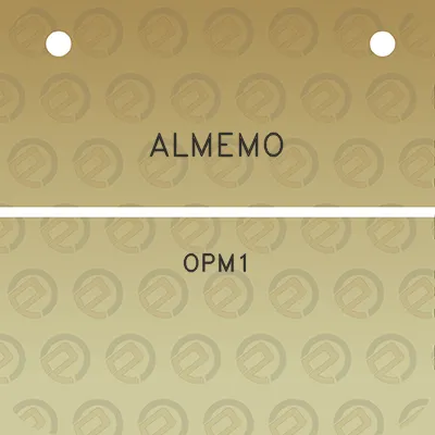 almemo-opm1