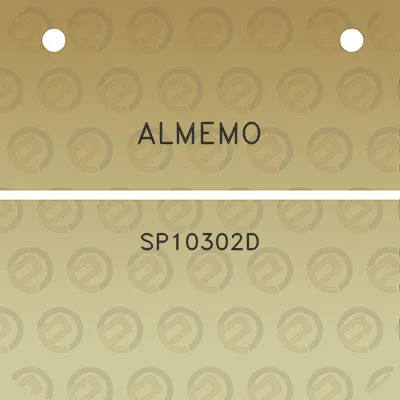 almemo-sp10302d